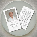 Search for our photo enclosure cards Memorial