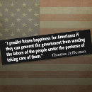 Search for thomas jefferson bumper stickers Founding fathers
