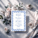 Search for navy blue floral invitations Boho