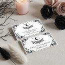 Search for gothic business cards Vintage