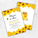 Search for honey bee bridal shower invitations Meant to bee