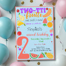 Search for two tti frutti invitations Watercolor