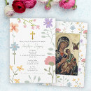 Search for orthodox christening invitations Floral