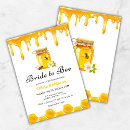 Search for honey bee bridal shower invitations Honeycomb