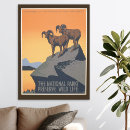 Search for vintage wildlife posters National park