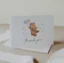 Search for bear thank you cards Teddy