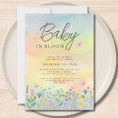 Search for yellow butterfly baby shower invitations Floral