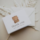 Search for bear thank you cards Teddy