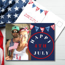 Search for 4th of july postcards Red white blue