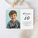 Search for 10 year old boy invitations Ten years old