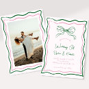 Search for pink christmas invitations Pink and green