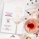 Search for dirty thirty gold birthday invitations For her