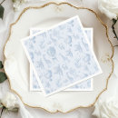 Search for blue toile napkins Baby shower