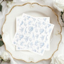 Search for blue toile napkins Baby shower