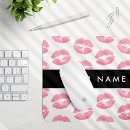 Search for kiss mousepads Pattern of lips