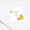 Search for cute summer bee stickers Watercolor