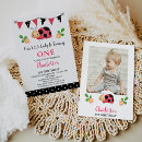 Search for red and white polka dot invitations For kids