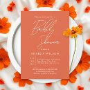 Search for sunset bridal shower invitations Minimal