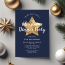 Search for blue and gold christmas invitations Festive