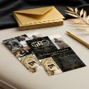 Search for happy 50th anniversary invitations Black and gold