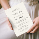 Search for printable wedding invitations Black and white