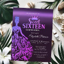 Search for cool sweet 16 invitations Pink