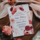 Search for marsala wedding invitations Bohemian