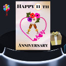 Search for 11th anniversary cards Couple