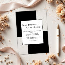 Search for chess party invitations Black and white