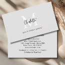 Search for handwriting business cards Salon