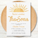 Search for twin baby boy shower invitations Trendy