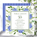 Search for trendy 30th birthday invitations Watercolor