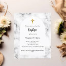 Search for black and white christening invitations Boy