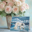Search for white polar bear cards Blue