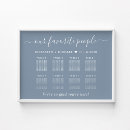 Search for 8 table wedding seating charts Dusty blue