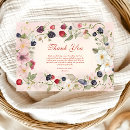 Search for blueberries thank you cards Fruit