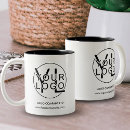 Search for professional business mugs Black and white