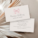 Search for hair bow business cards Stylish
