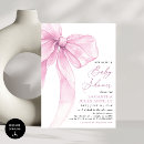 Search for trendy baby shower invitations Bow