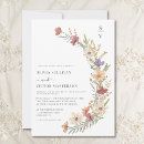 Search for wildflower invitations Boho chic