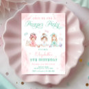 Search for pamper birthday invitations Pastel