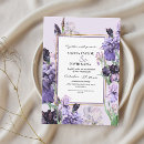 Search for irises invitations Purple