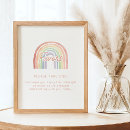 Search for rainbow baby shower posters Watercolor