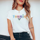 Search for cute tennis tshirts Colourful