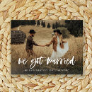 Search for elopement postcards Just married