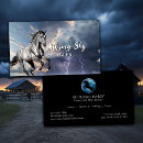 Search for stable business cards Equestrian