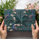 Search for peacock gift wrap Bird