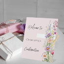 Search for floral welcome signs Pink