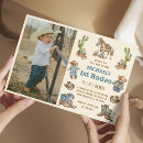 Search for western 1st birthday invitations Saddle up