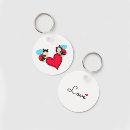 Search for ladybug love key rings Insect